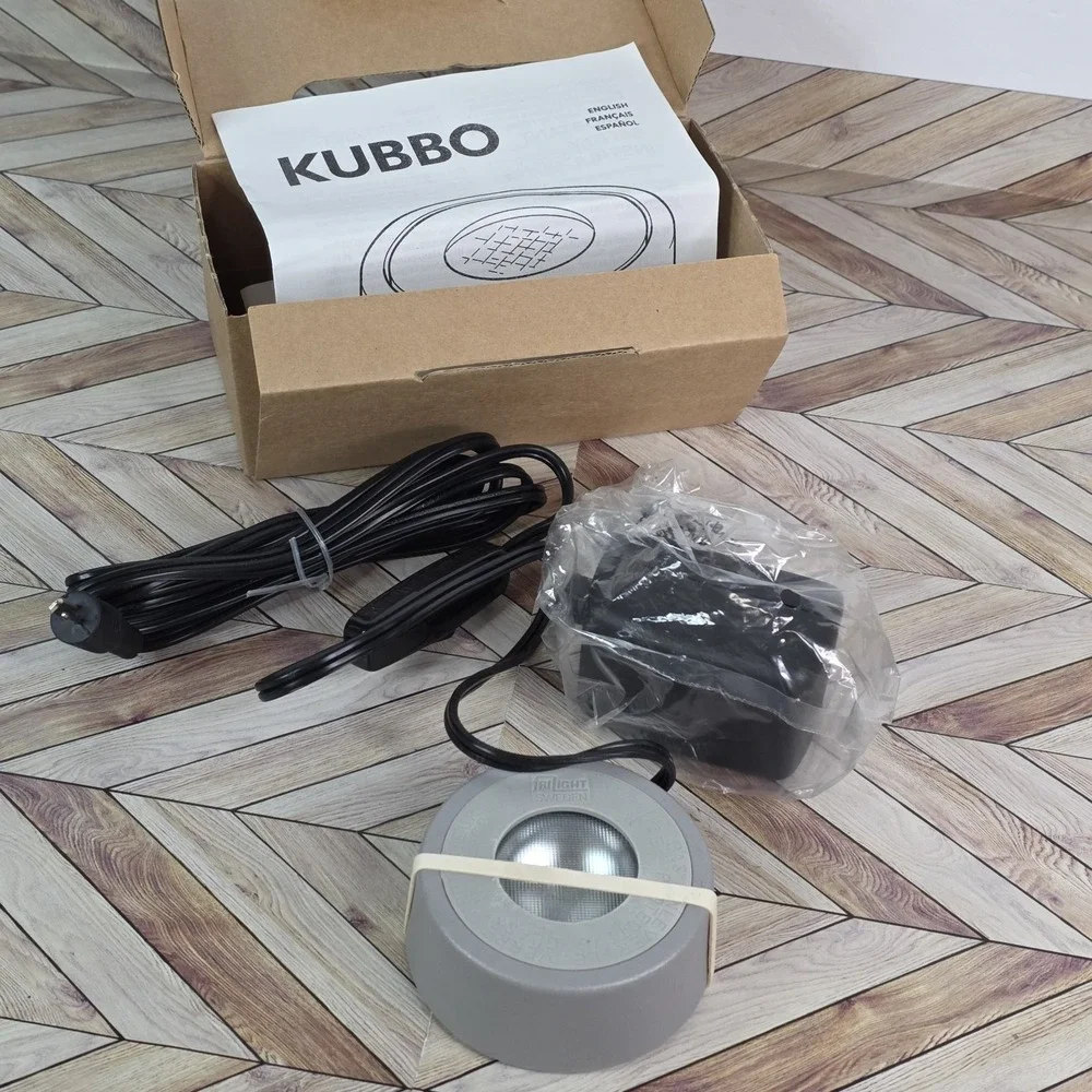IKEA KUBBO 300.813.92 Accent Table Lamp Paperweight Illuminator NEW OPEN BOX